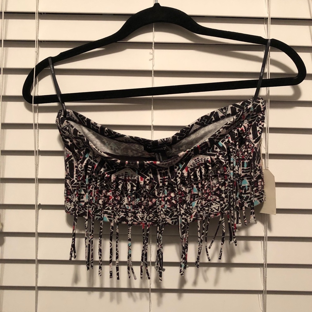 F21// two set piece - geometric aztec print